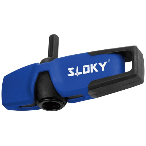 1/4HEX ユニバーサルハンドル 青