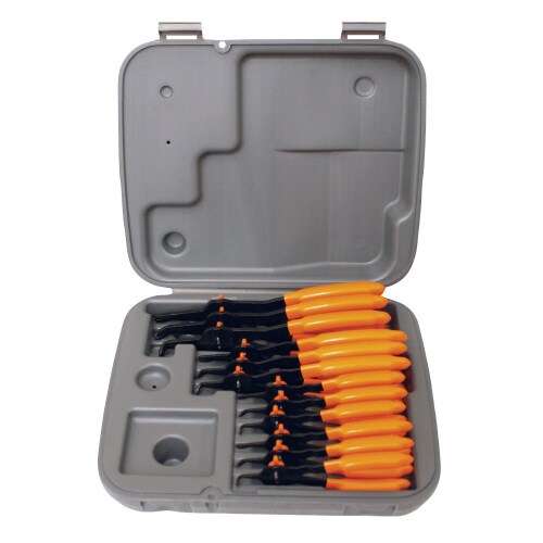 12本組 軸穴兼用スナップリングプライヤーセット