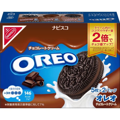 オレオ チョコレートクリーム5枚×2 12個