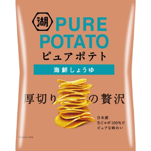 ピュアポテト 海鮮しょうゆ52g 12個