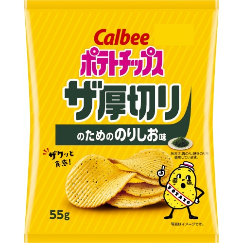 ポテトチップスザ厚切りのためののりしお55g×12