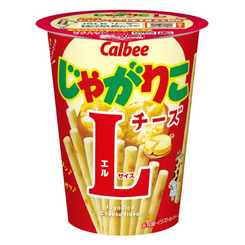 じゃがりこチーズLサイズ66g×12