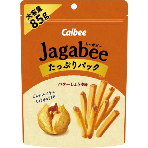Jagabeeバター醤油たっぷりパック85g×12