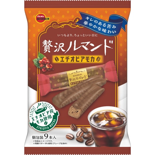 【冷蔵】贅沢ルマンドエチオピアモカ 9本×12