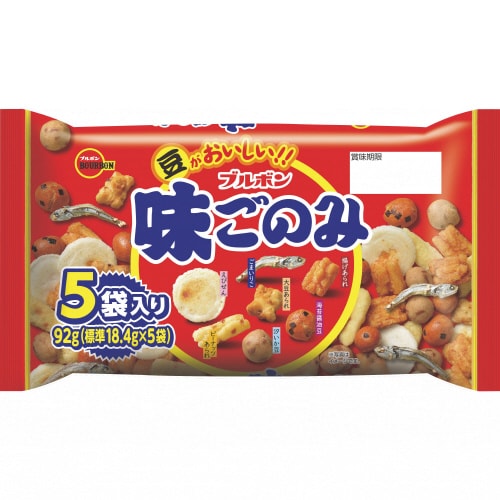 味ごのみ5パック 92g×12