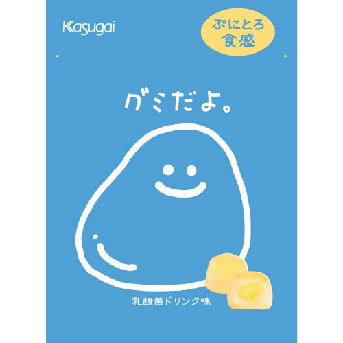 【冷蔵】グミだよ。乳酸菌ドリンク味 60g×6個