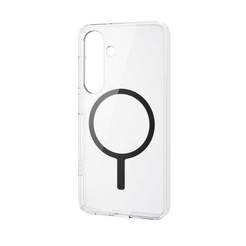 Galaxy S25 ケース ワイヤレス 黒