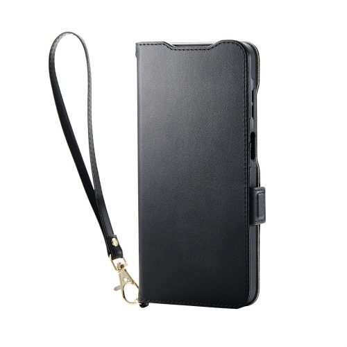 GalaxyA255G ケース 手帳 落下防止 黒