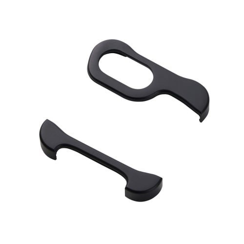 iPhone16e バンパー メタリックブラック