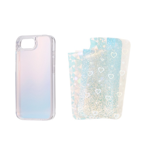 iPhone16eケース 推し活 ホログラム