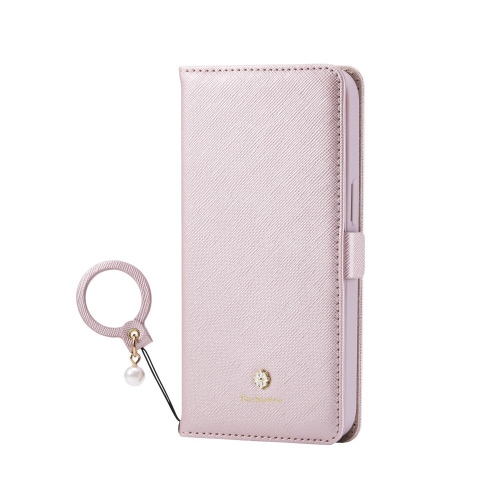 iPhone16e ケース 手帳型 ピンク