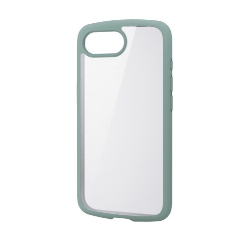 iPhone16e ケース カメラ保護 グリーン