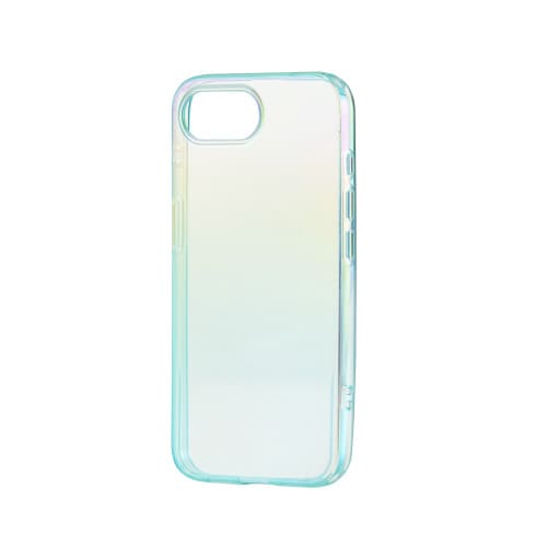 iPhone16e ケース オーロラ ライトブルー