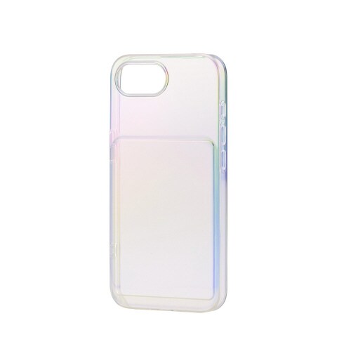 iPhone16eケース チェキ収納 オーロラ