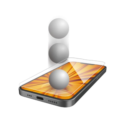 iPhone16eガラスフィルム 高透明 衝撃吸収