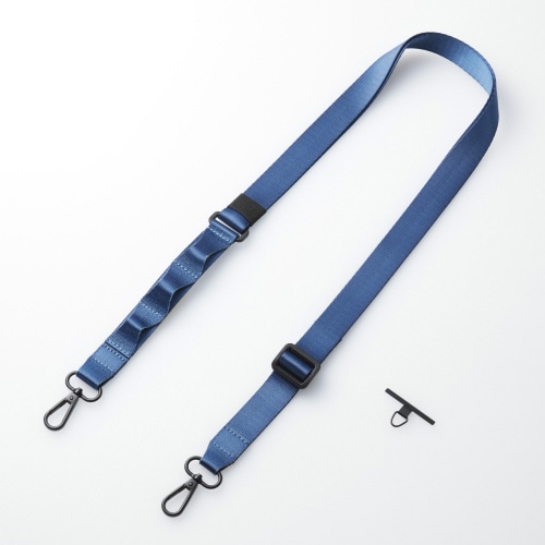 スマホショルダー ストラップ ループ付 ネイビー