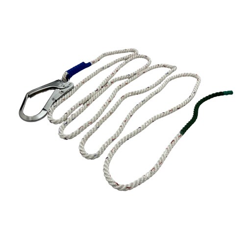 介錯ロープ5m(白・緑)
