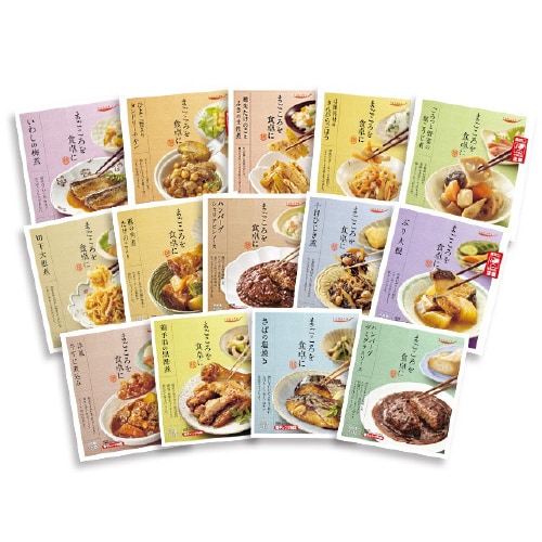 tabeteまごころを食卓に 膳 全種類14個セッ