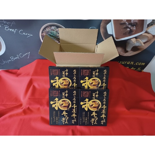 中辛旨口スパイスカレー4食セット