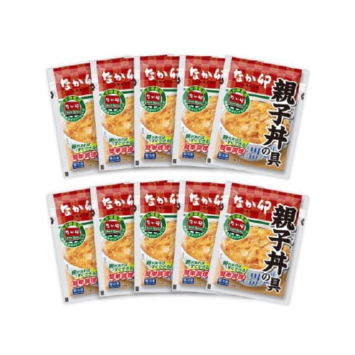 【冷凍】なか卯親子丼の具10食