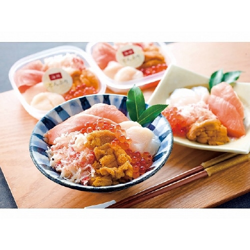 【冷凍】札幌バルナバフーズ 海鮮丼の具 60g×2