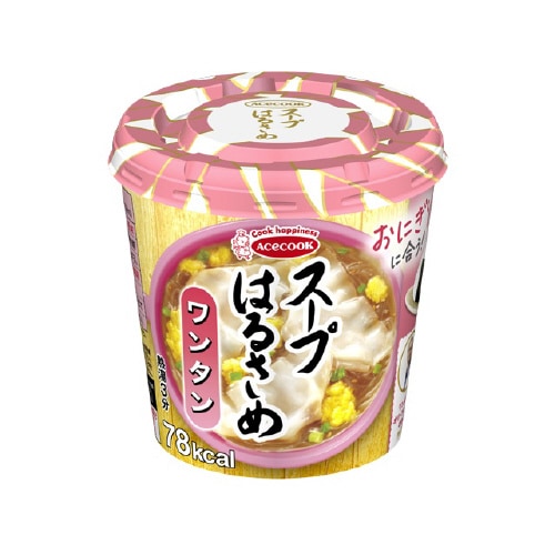 エースコック スープはるさめ ワンタン 22gx6