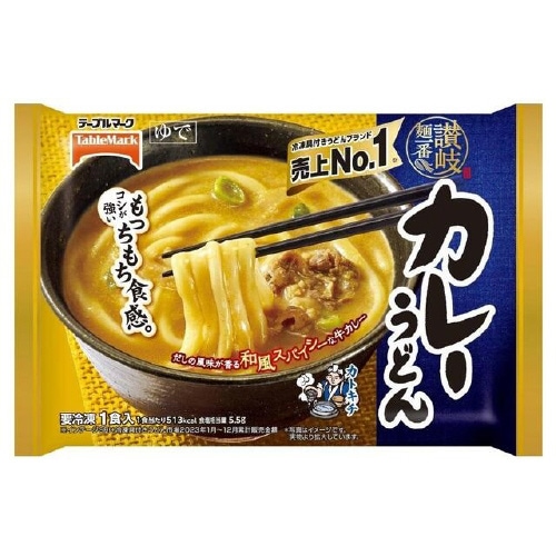 テーブルマーク 讃岐麺一番 カレーうどん 1食 x
