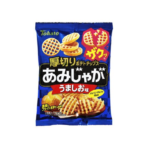 東ハト あみじゃが うましお味 55gx12