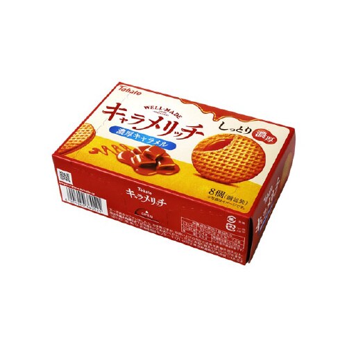 東ハト キャラメリッチ 濃厚キャラメル 8個x6