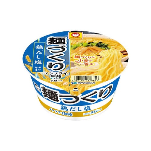 マルちゃん 麺づくり 鶏だし塩 カップ 87gx