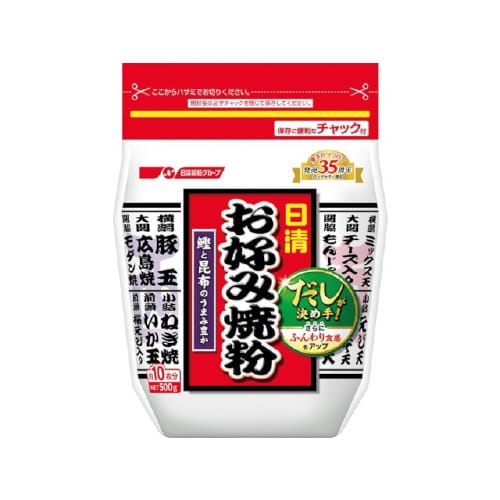 日清フーズ お好み焼粉 500gx12