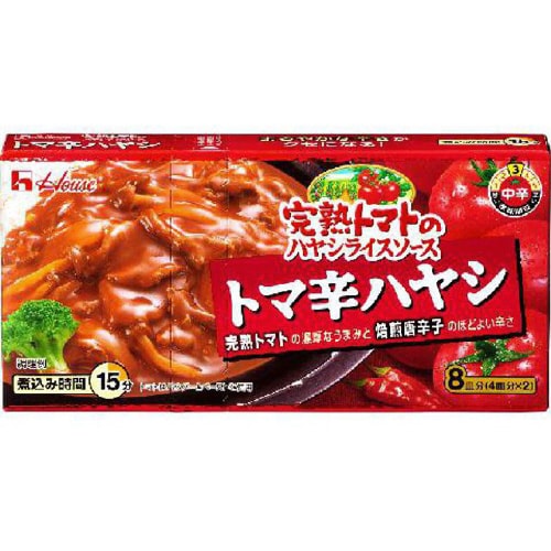 ハウス 完熟トマトの辛ハヤシ 151gx10