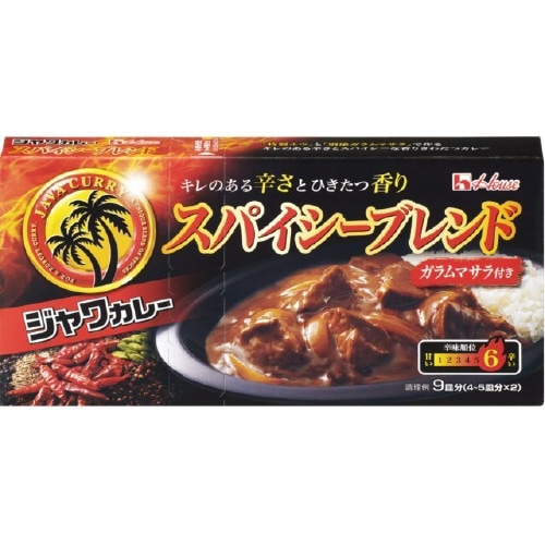 ハウス ジャワカレー スパイシーブレンド 191g
