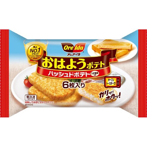 ハインツ おはようポテト 6枚入り x12