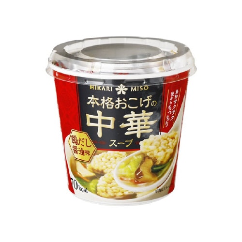 ひかり味噌 本格おこげ中華スープ鶏だし醤油 1食x