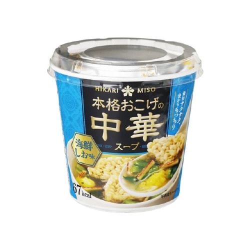 ひかり味噌 本格おこげの中華スープ海鮮しお 1食x