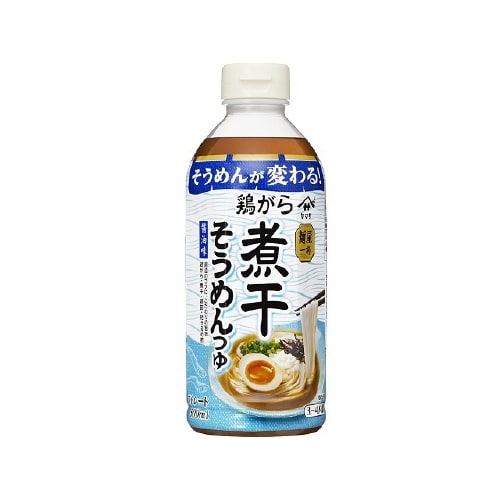 ヤマサ 鶏がら煮干そうめんつゆ 醤油味 500ml
