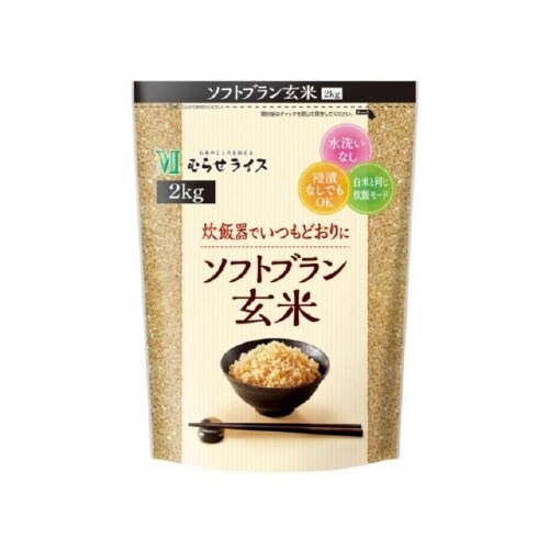 むらせ ソフトブラン玄米 2Kgx6