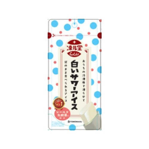 友桝飲料 凍ル堂 白いサワーアイス 80gx12
