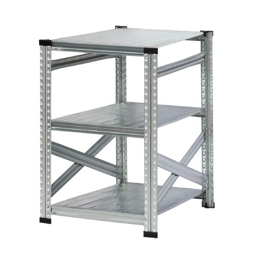 メタルシステム幅527高917奥行700棚3段