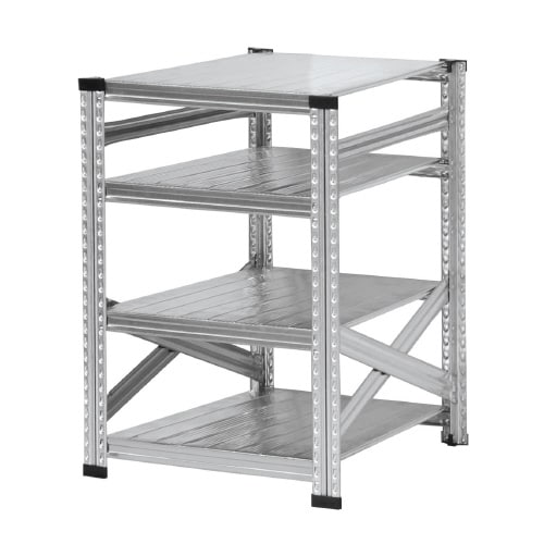 メタルシステム幅527高917奥行700棚4段