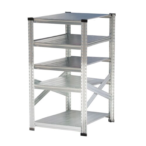 メタルシステム幅527高1180奥行700棚5段