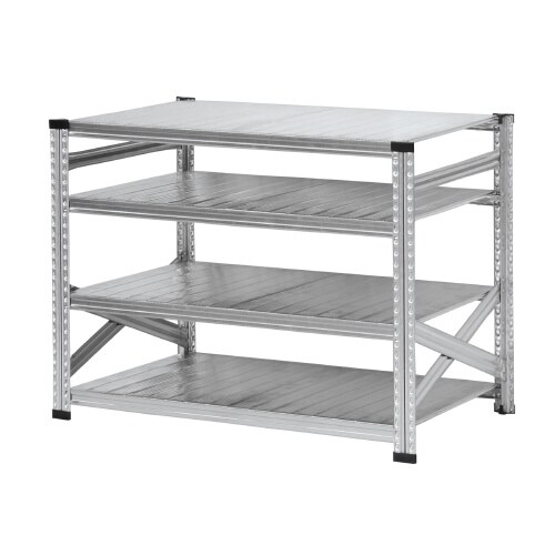 メタルシステム幅1127高1048奥行700棚4段