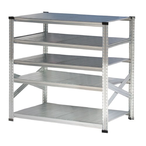 メタルシステム幅1127高1180奥行700棚5段