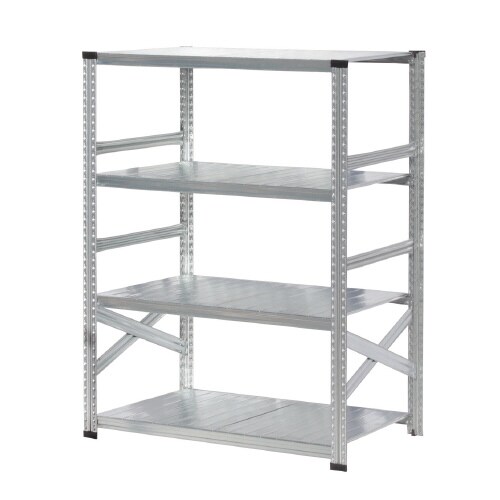 メタルシステム幅1127高1576奥行700棚4段