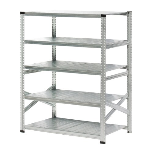 メタルシステム幅1127高1576奥700棚5段