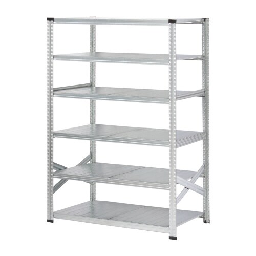 メタルシステム幅1127高1840奥行700棚6段