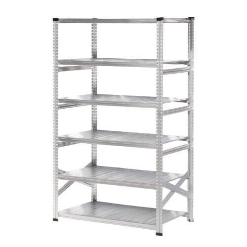 メタルシステム幅1127高2104奥行700棚6段