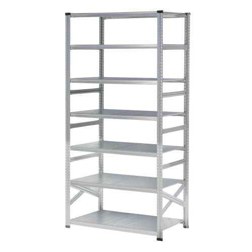 メタルシステム幅1127高2500奥行700棚7段
