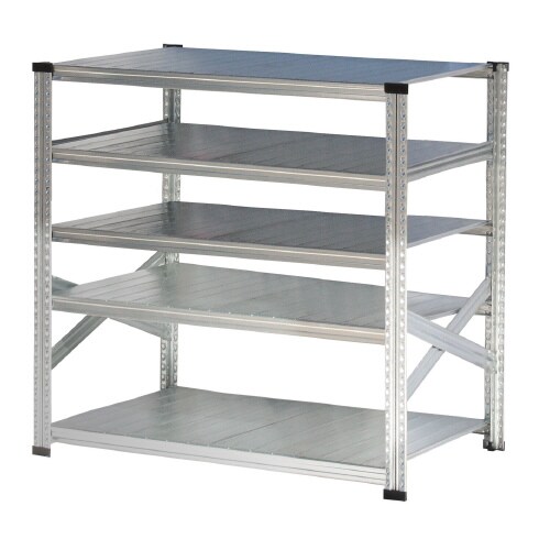 メタルシステム幅1277高1180奥行700棚5段